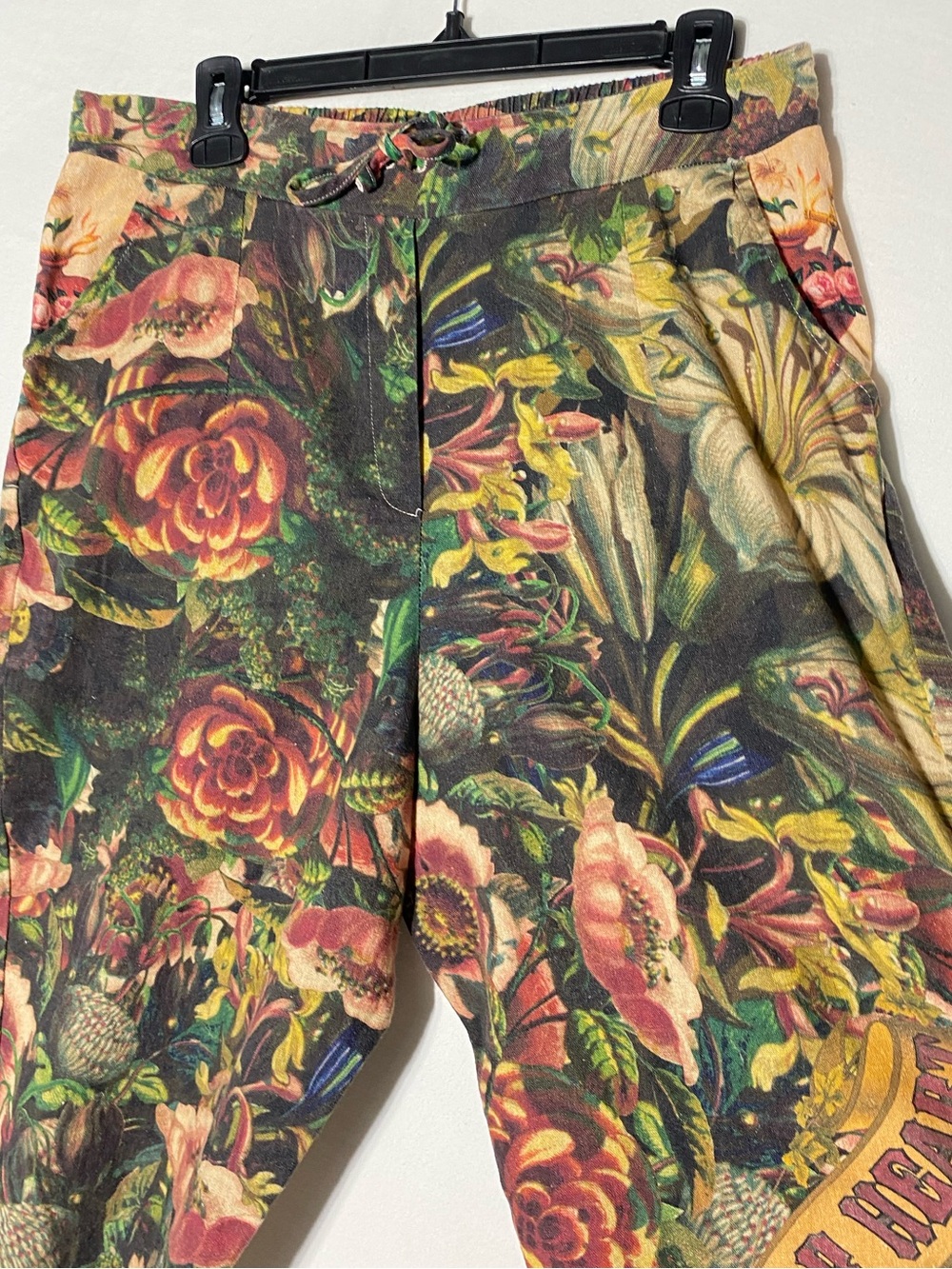 Market of Stars Courage Dear Heart Artist Pant Linen Botanical Sacred Heart L - Picture 10 of 16